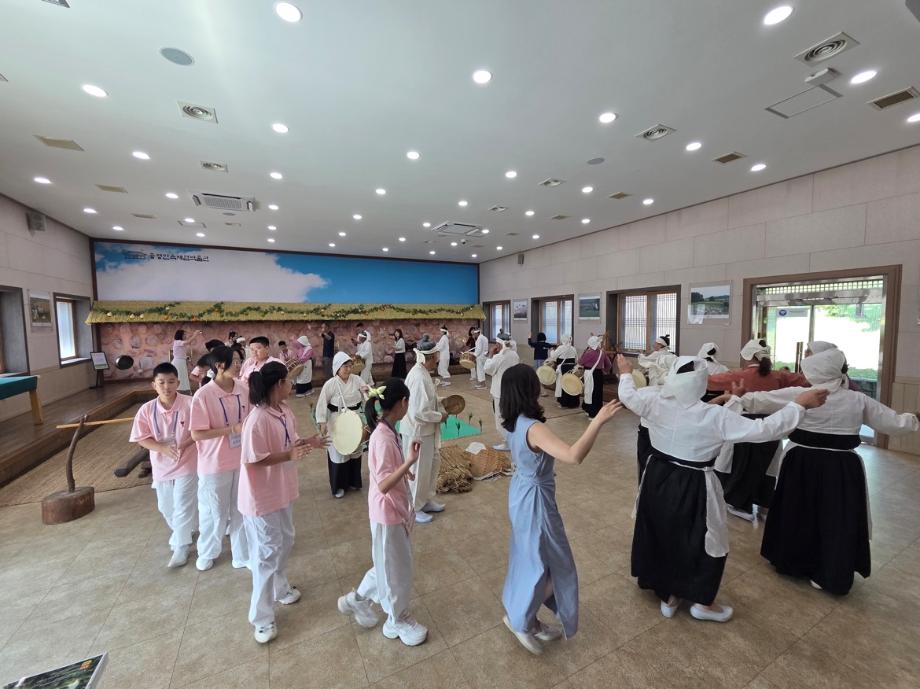 중국 치타이허시 청소년 교류단